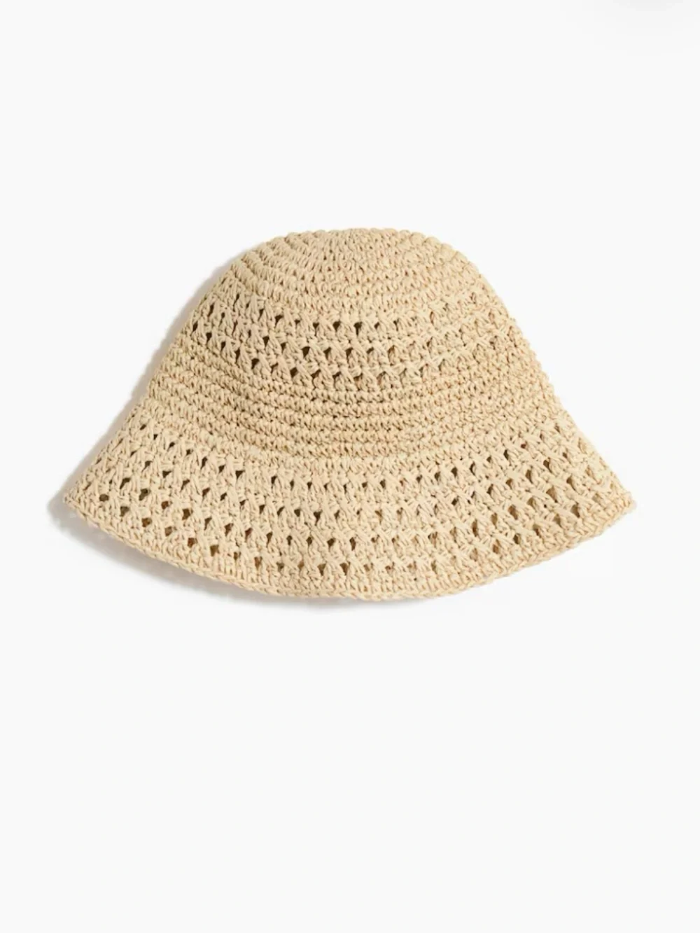 H&M Straw Bucket Hat - size L/58